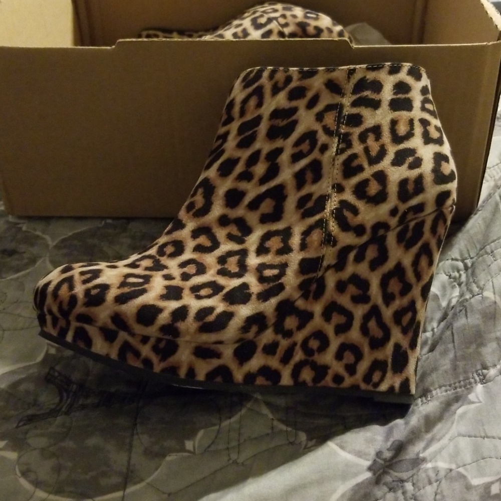 Cheetah Bootie